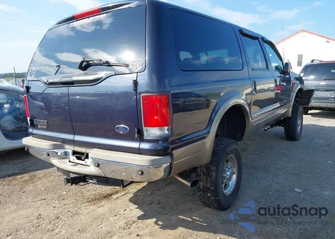 2000 Ford Excursion Limited z USA, uszkodzony, nr VIN 1FMNU43S0YED77761